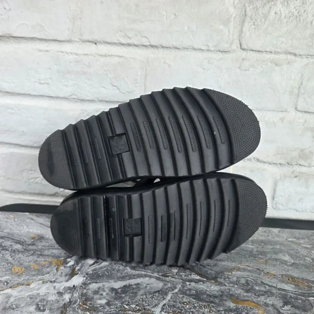 Dr. Martens Blaire Black Gladiator Strappy Platform Sandals Women's Size 8 NEW